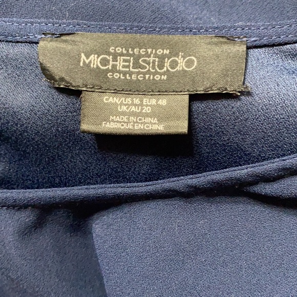 Michel Studio short sleeve blouse - Picture 3 of 3